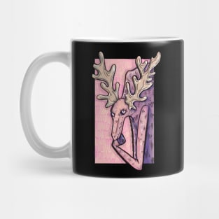 Moose Monster Purple Mug